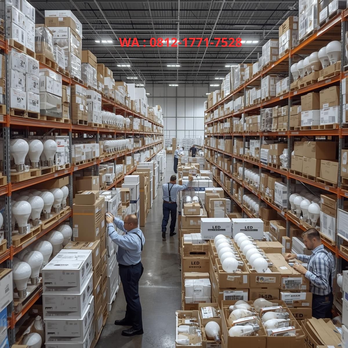 Supplier lampu LED hemat energi