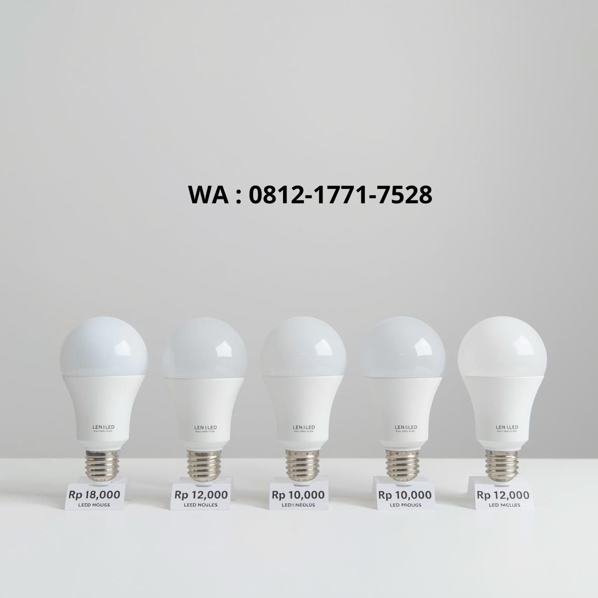 perbandingan harga lampu led