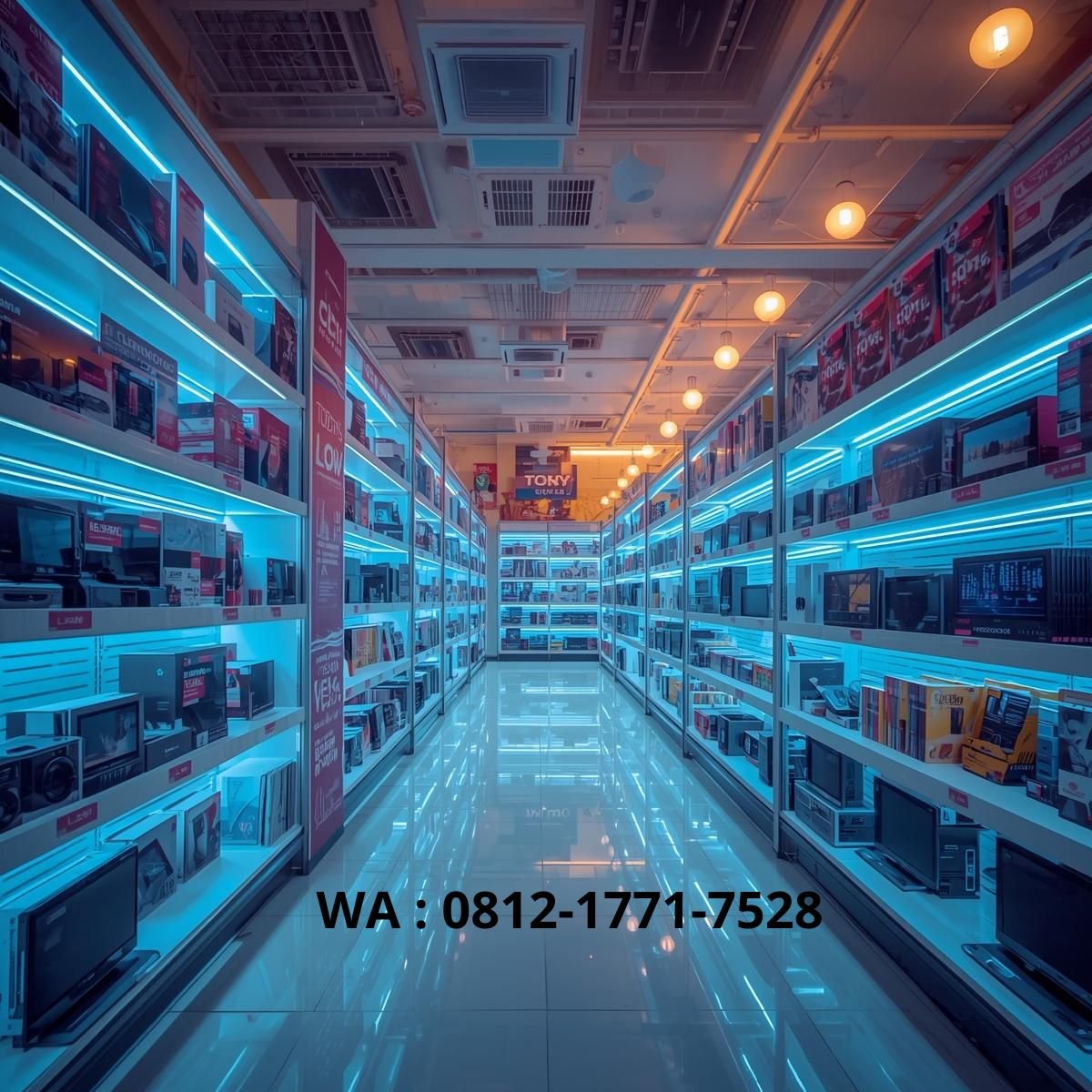  toko elektronik dengan display harga