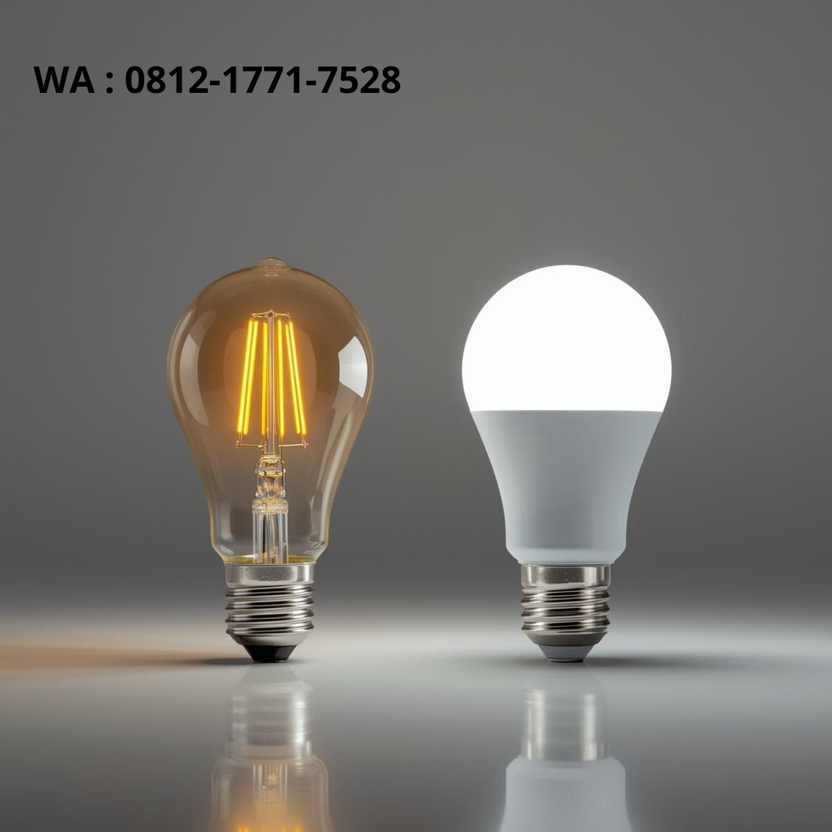 lampu LED custom untuk toko dan kantor