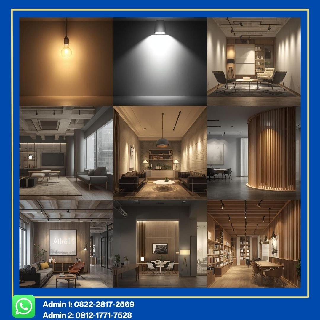 jual lampu led terdekat industri