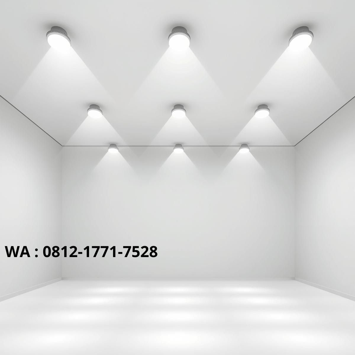 Lampu LED hemat energi untuk pabrik