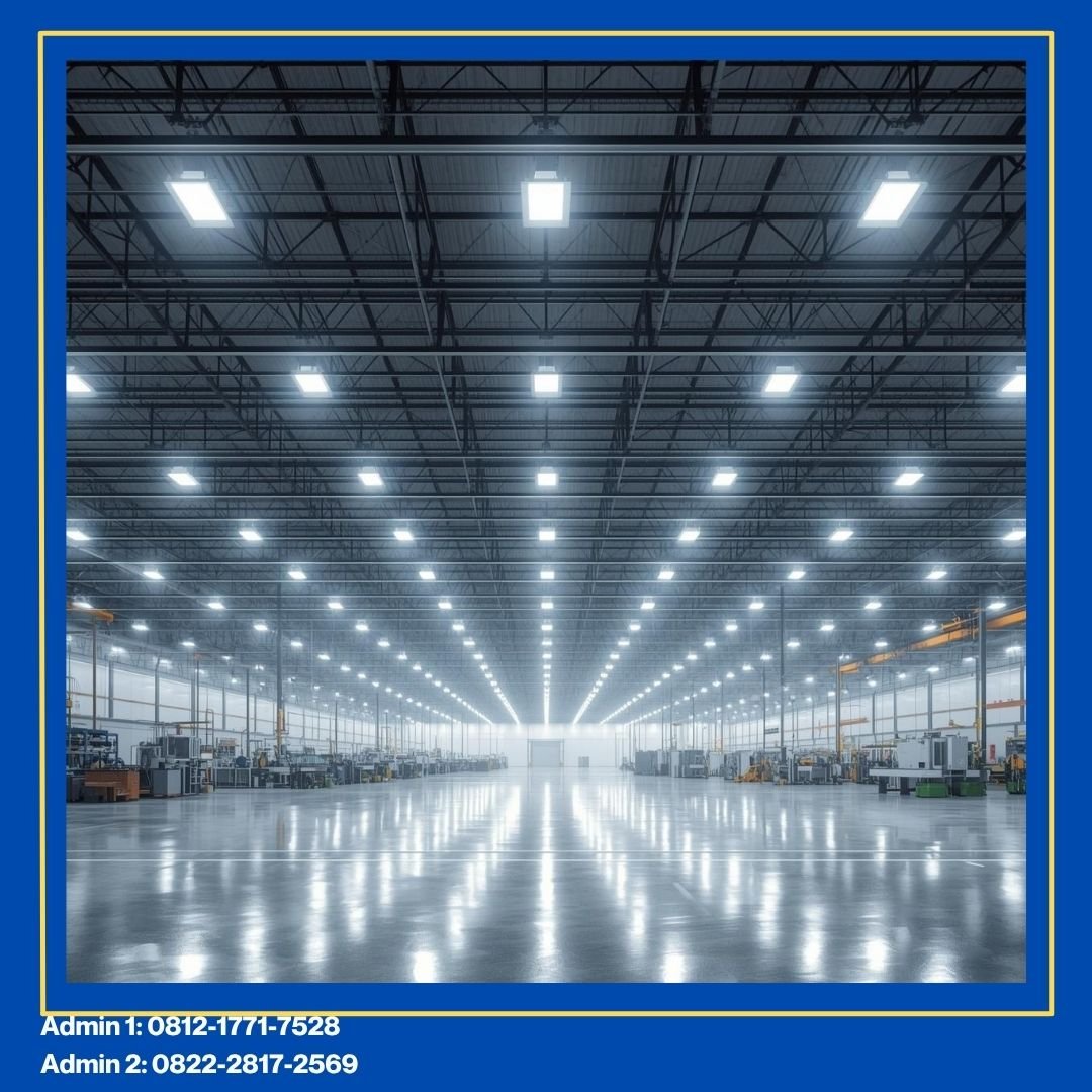 lampu led pabrik hemat energi