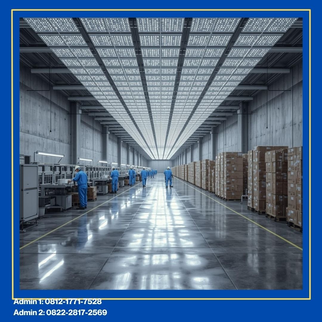 lampu pabrik led hemat energi