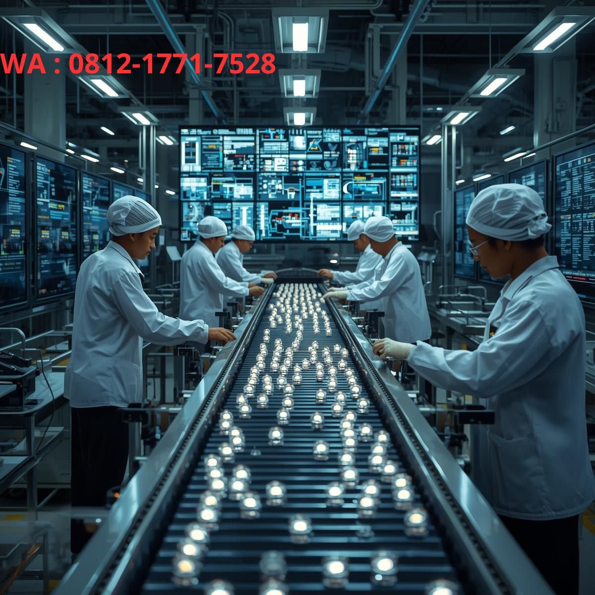 Lampu LED hemat energi untuk bisnis