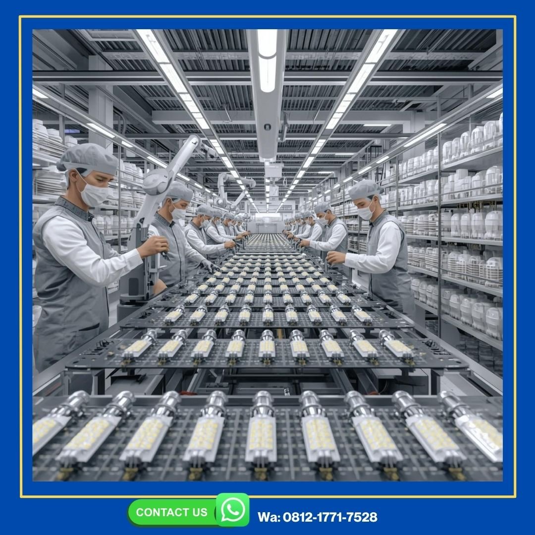 produsen lampu led kantor dan komersial