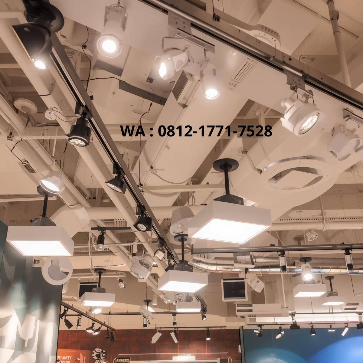 supplier lampu untuk toko & mall