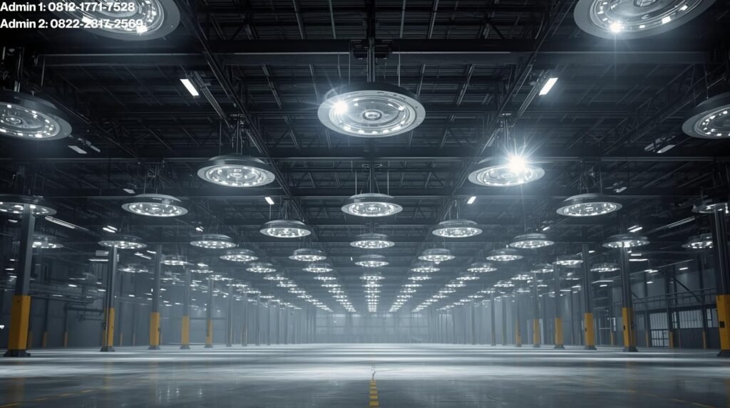 lampu pabrik led