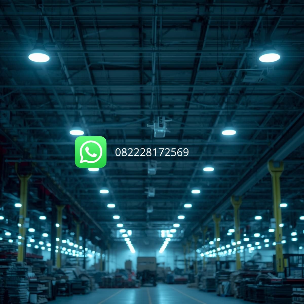 rekomendasi lampu LED untuk area produksi pabrik