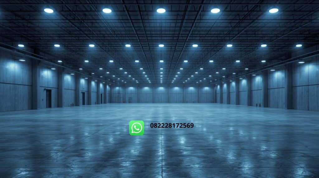 lampu led untuk gudang pabrik