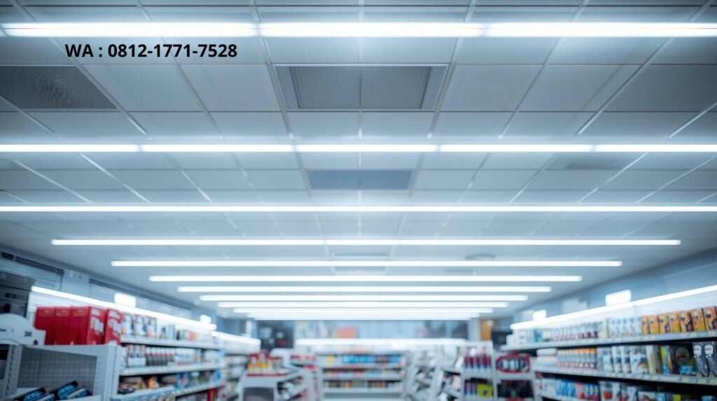 lampu toko