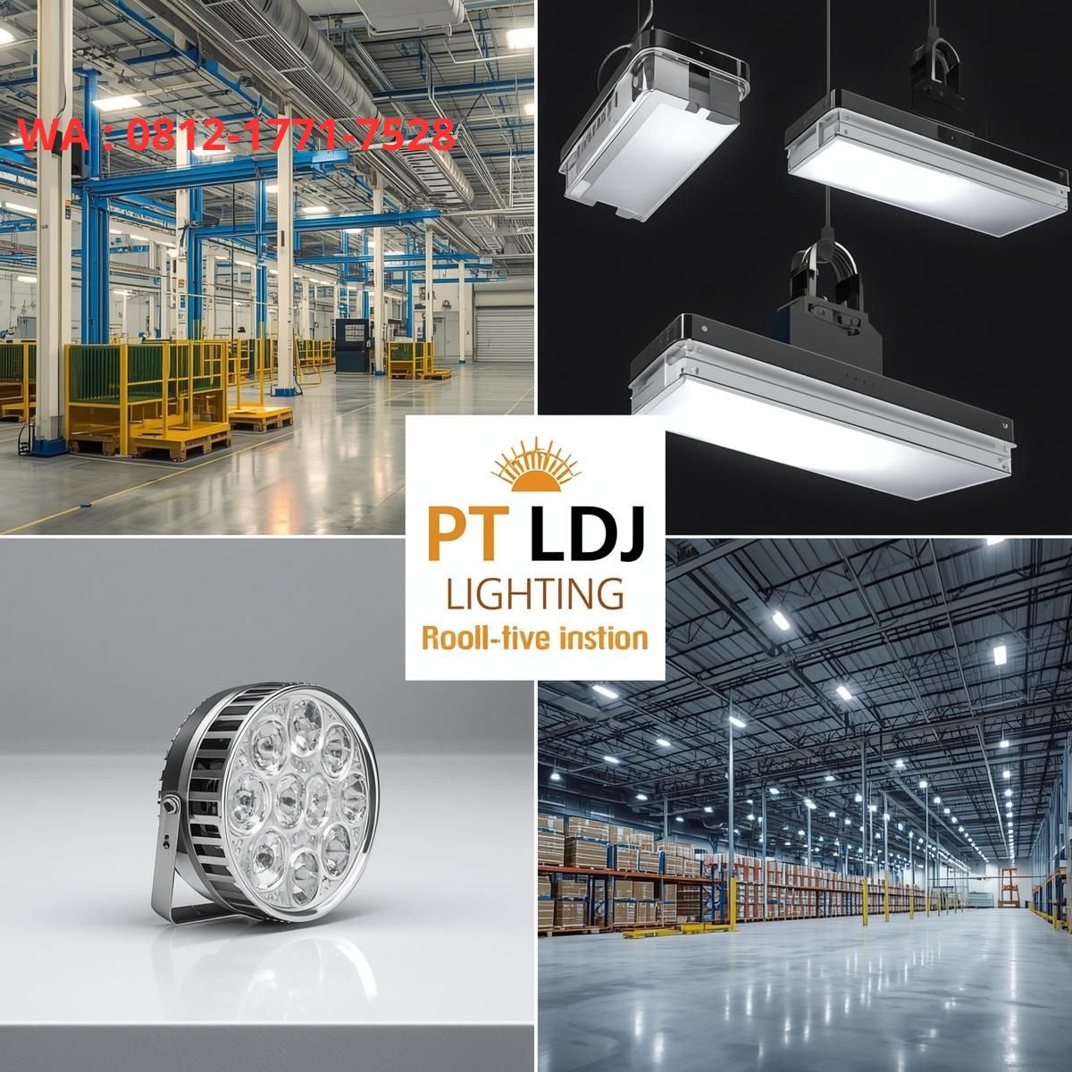 banner iklan produsen lampu pt ldj