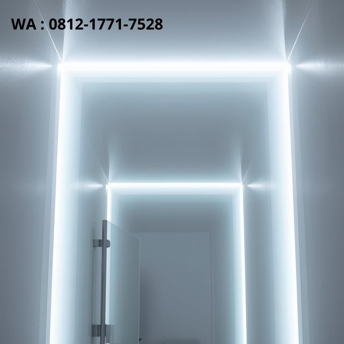 cahaya led kamar mandi