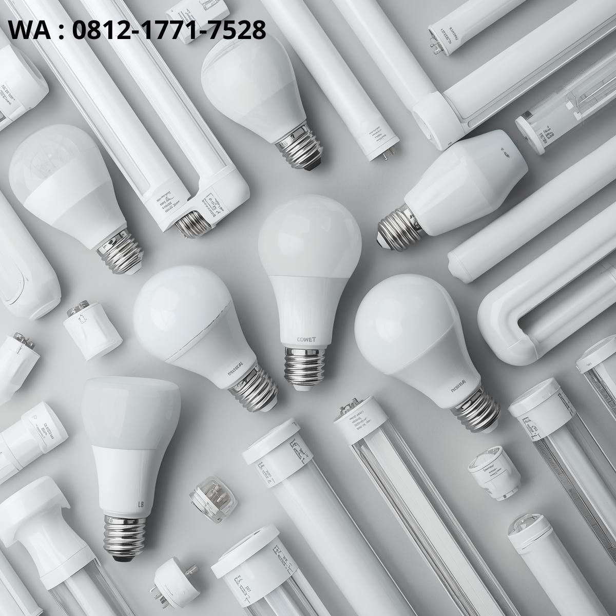 lampu LED rendah konsumsi listrik