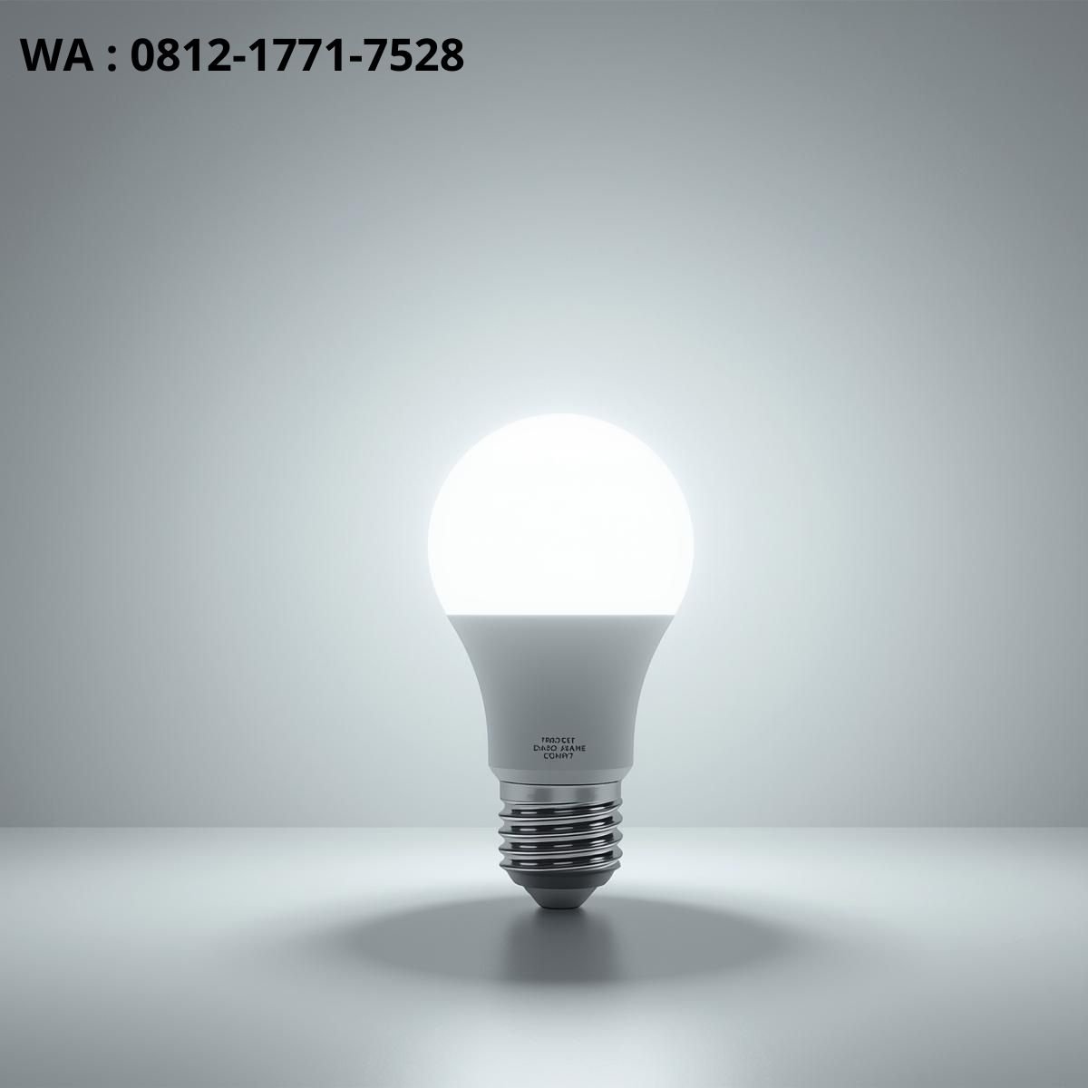 lampu LED rumah minimalis