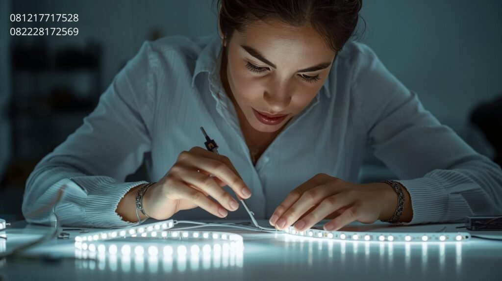 Pabrik Lampu LED di Malang