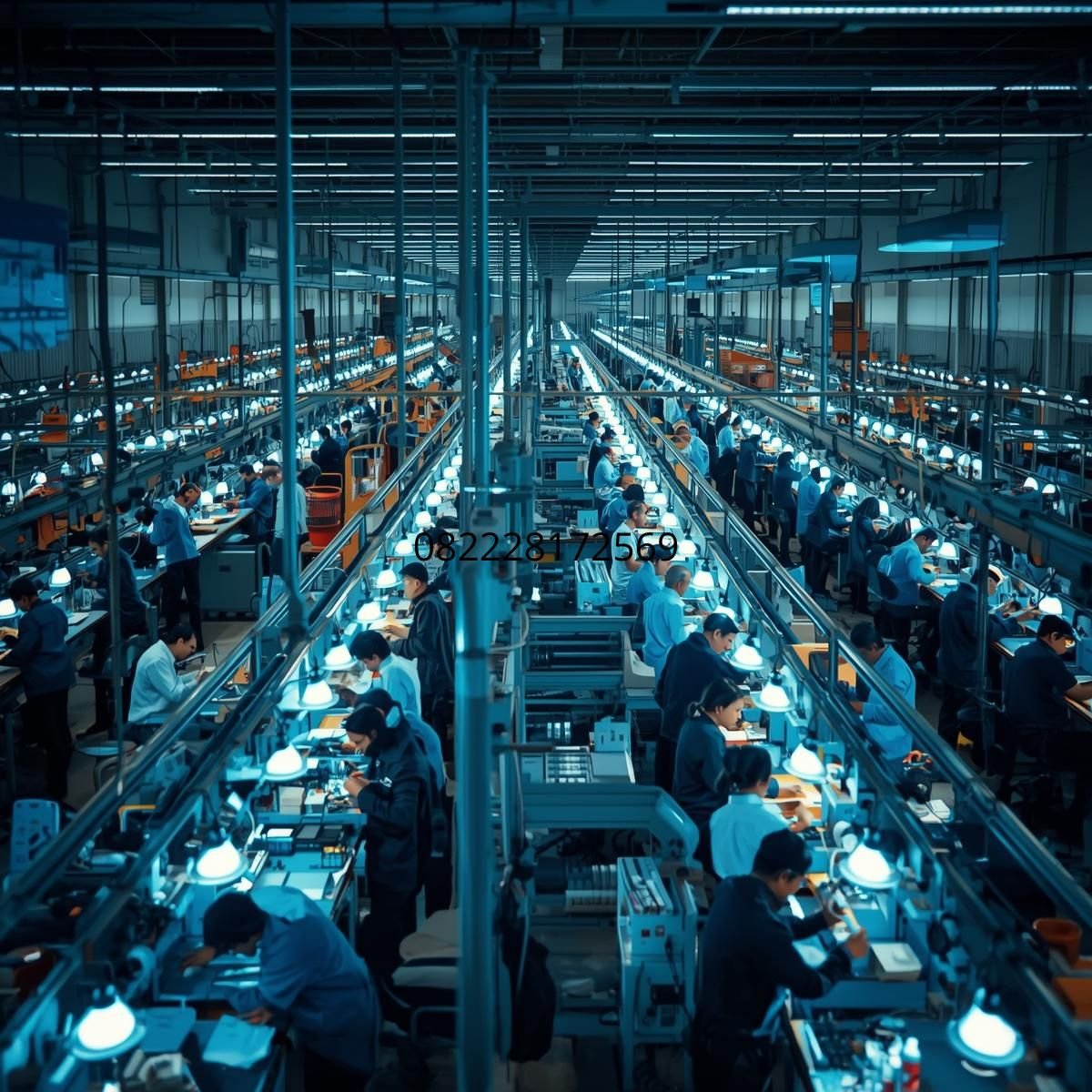 pabrik lampu taman Palembang