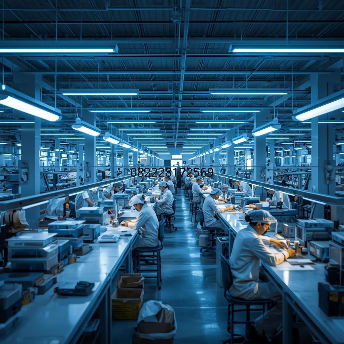 pabrik lampu industri Palembang