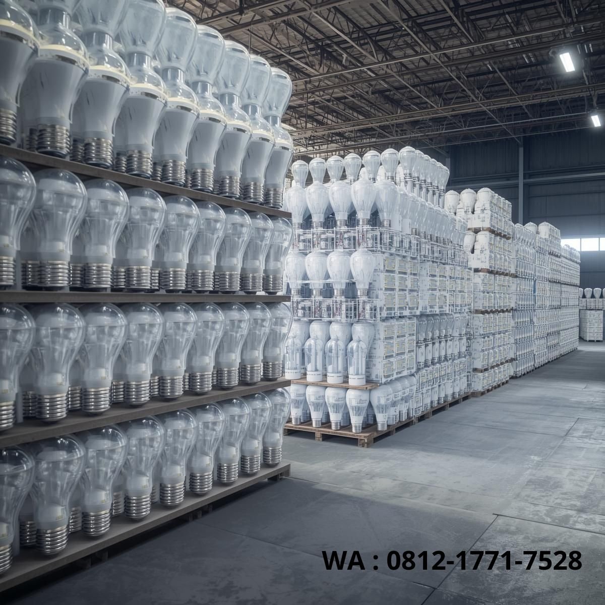 gudang stock banyak lampu