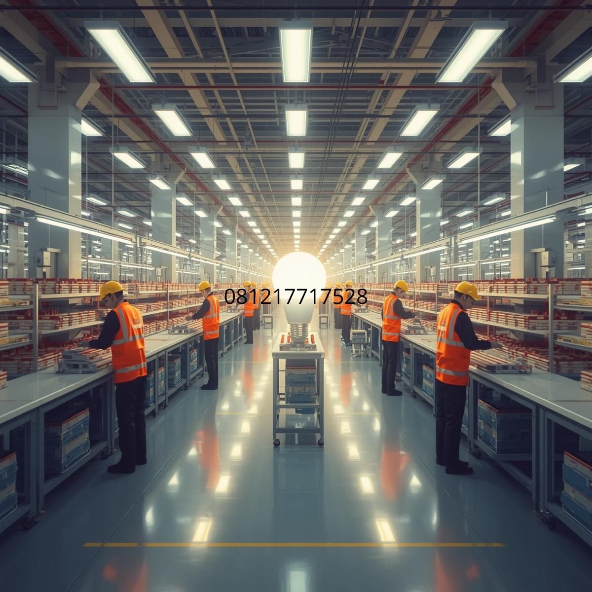 pabrik lampu hemat energi Jawa Timur