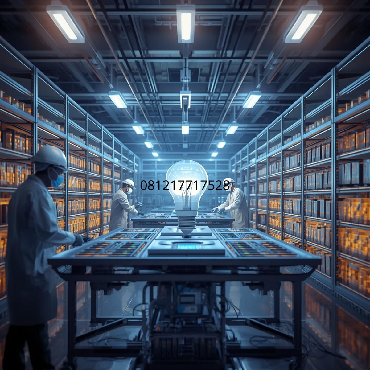 layanan custom lampu LED Jawa Timur