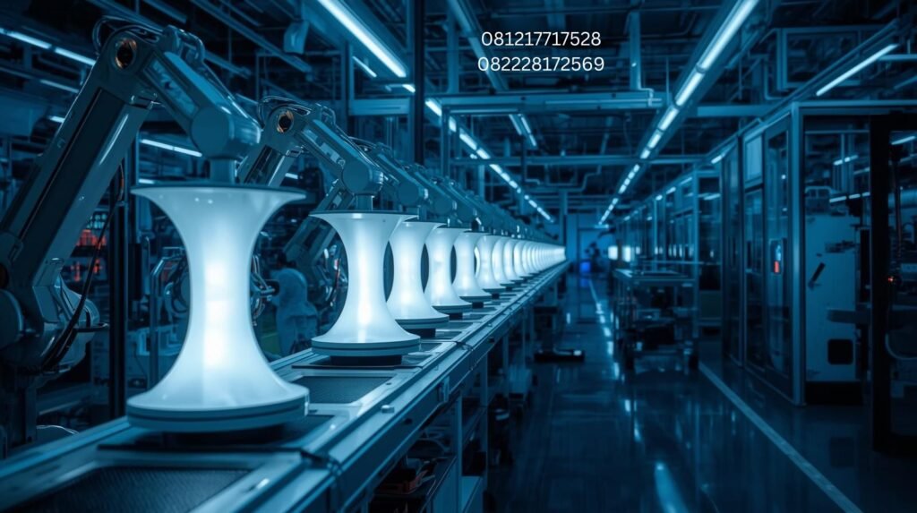 Pabrik Lampu Proyek Kota