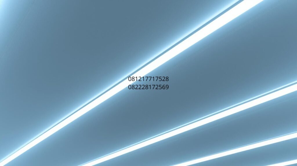 lampu led plafon pvc