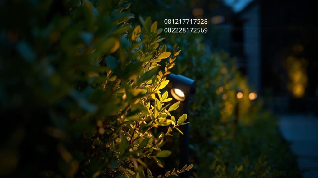 lampu sorot taman led