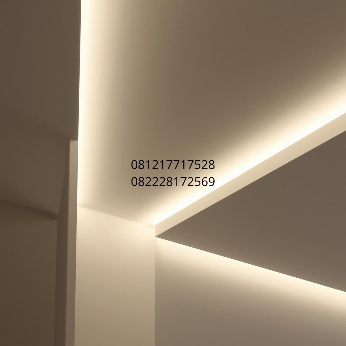 lampu plafon pvc modern