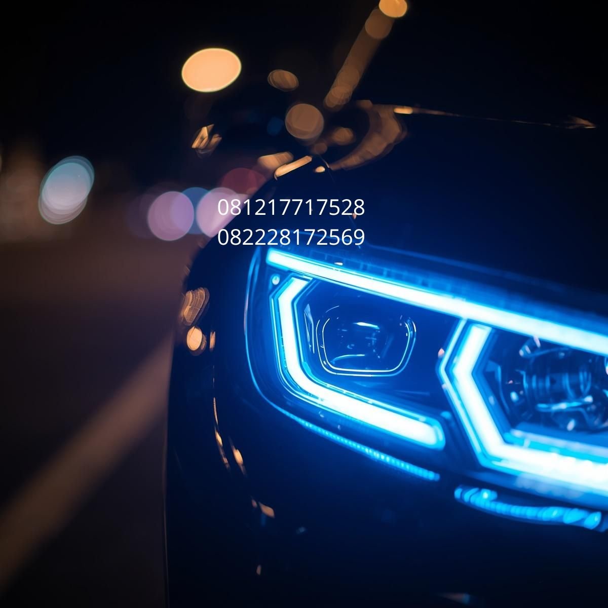 LED headlamp mobil