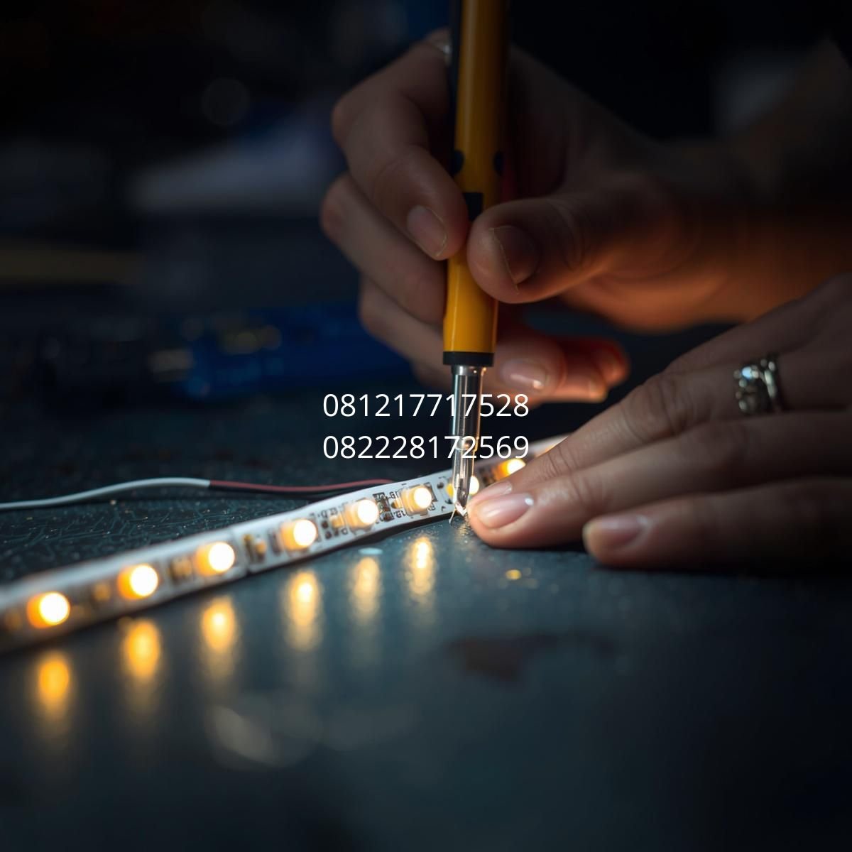 service lampu LED kantor