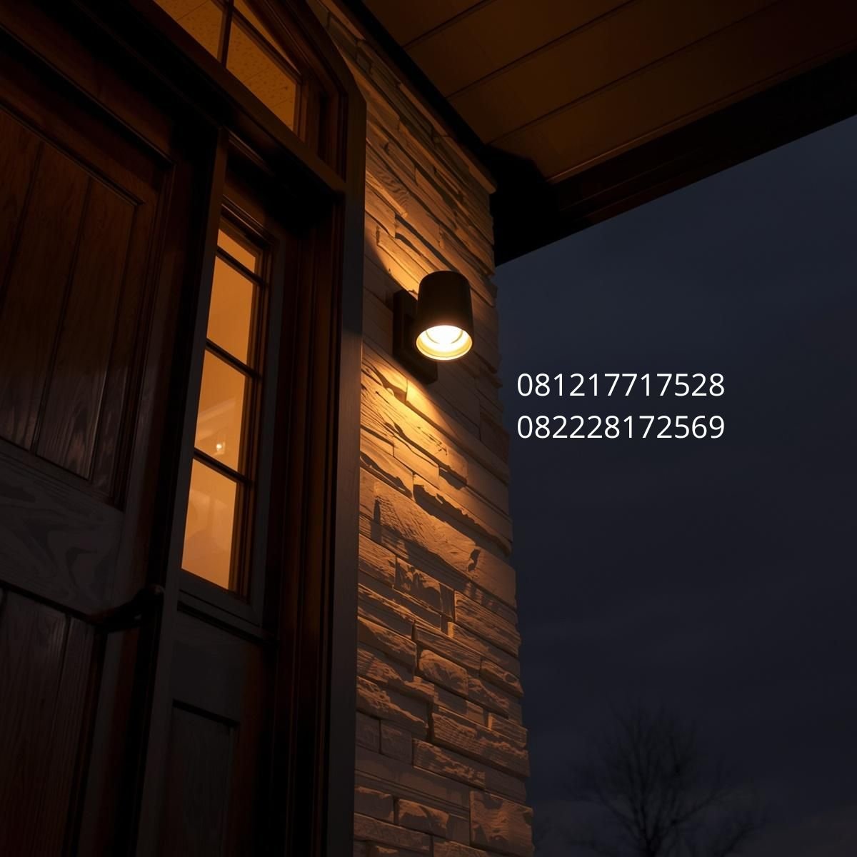 lampu LED outdoor teras