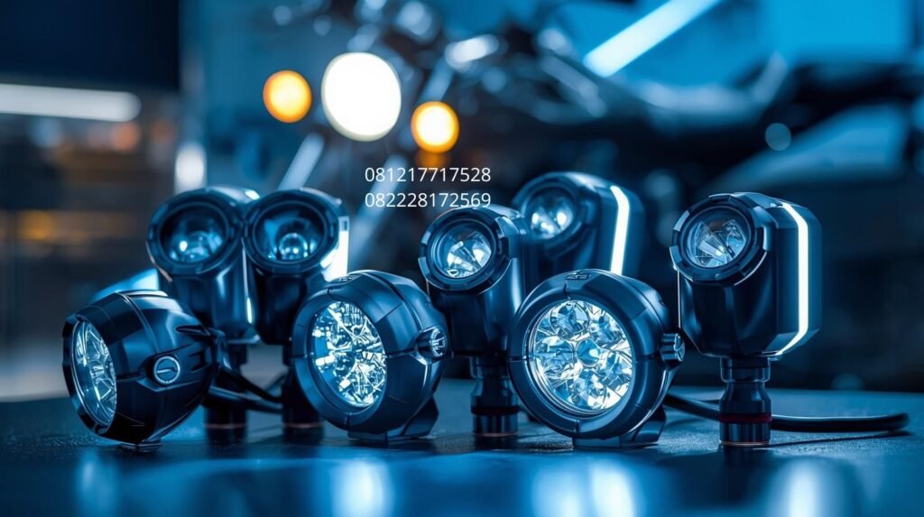 jual lampu LED motor