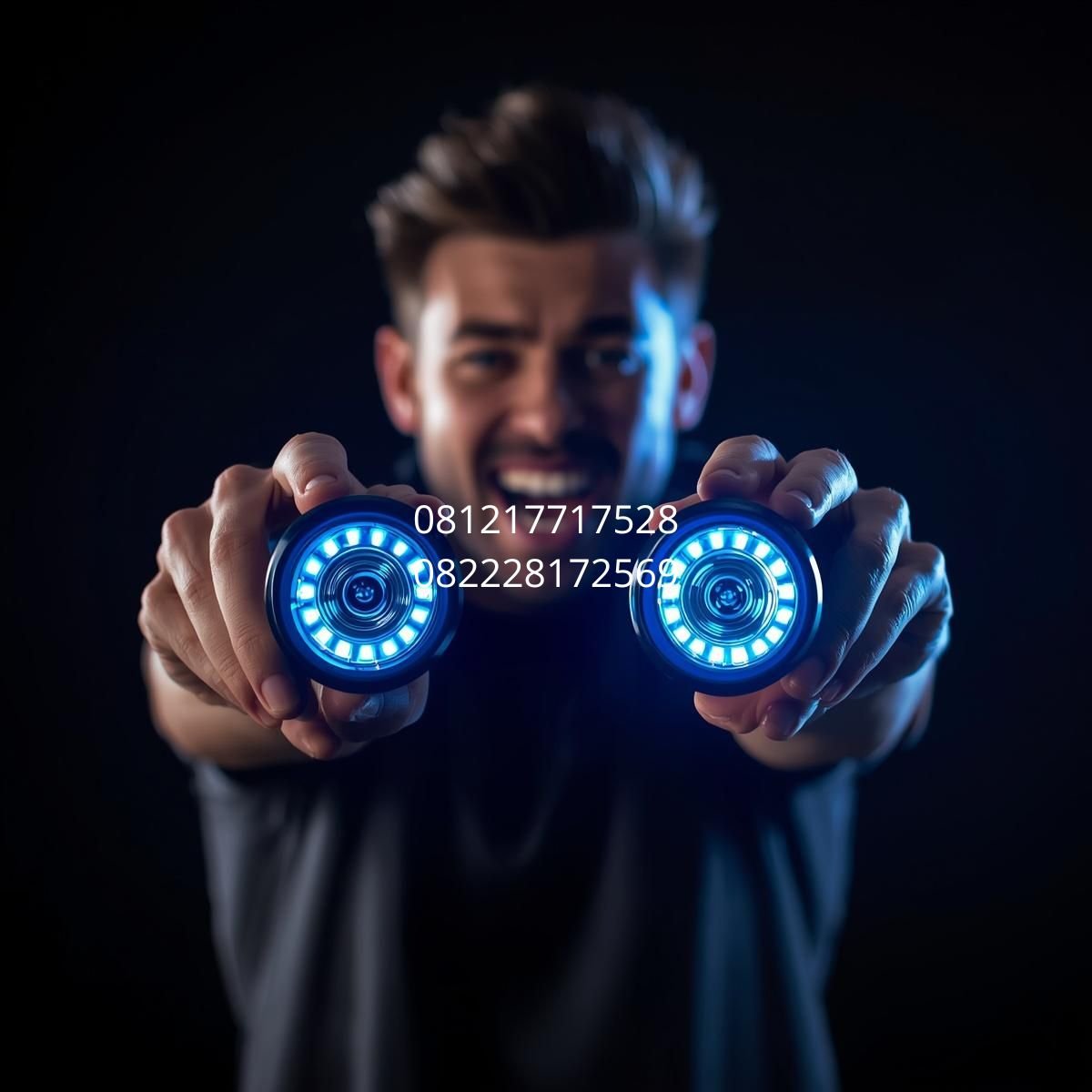 aksesoris lampu motor LED