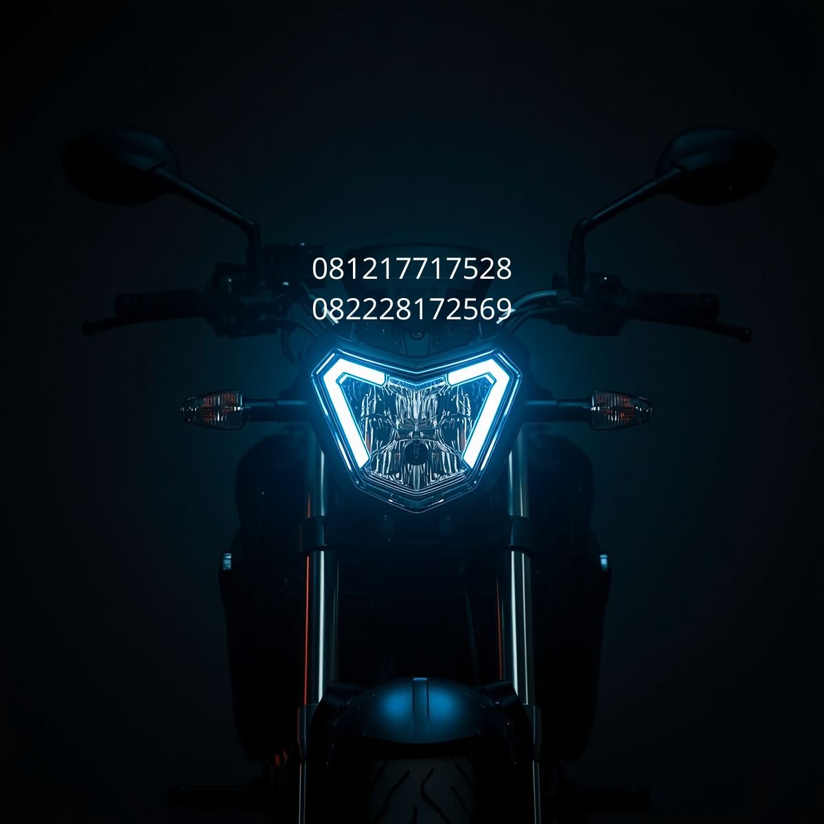 ganti lampu motor ke led