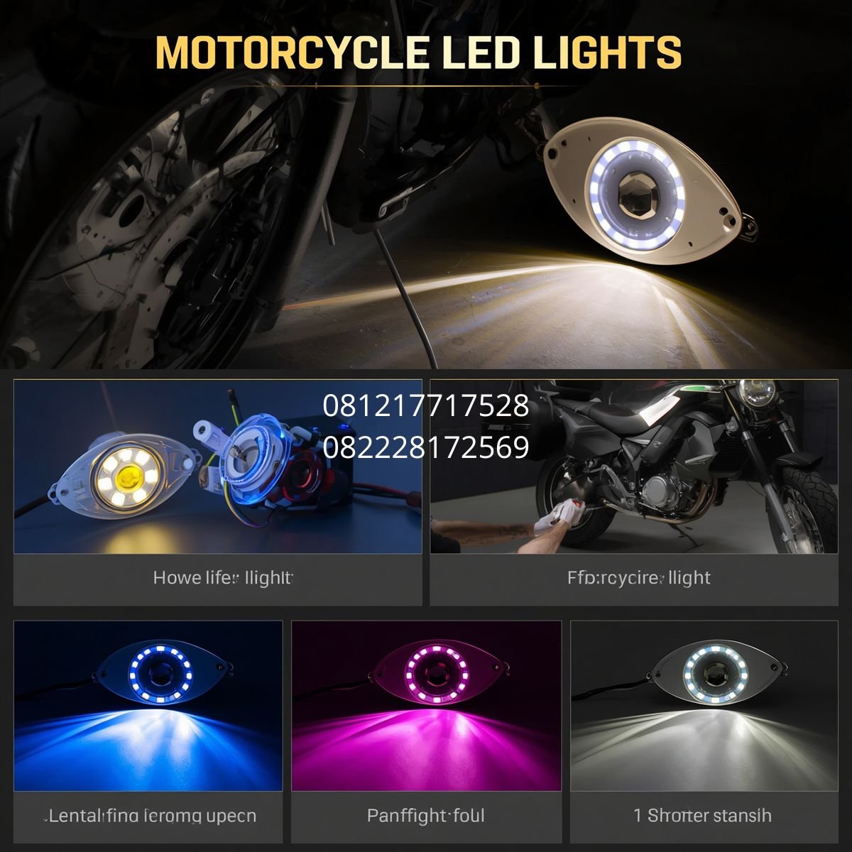 cara upgrade lampu motor
