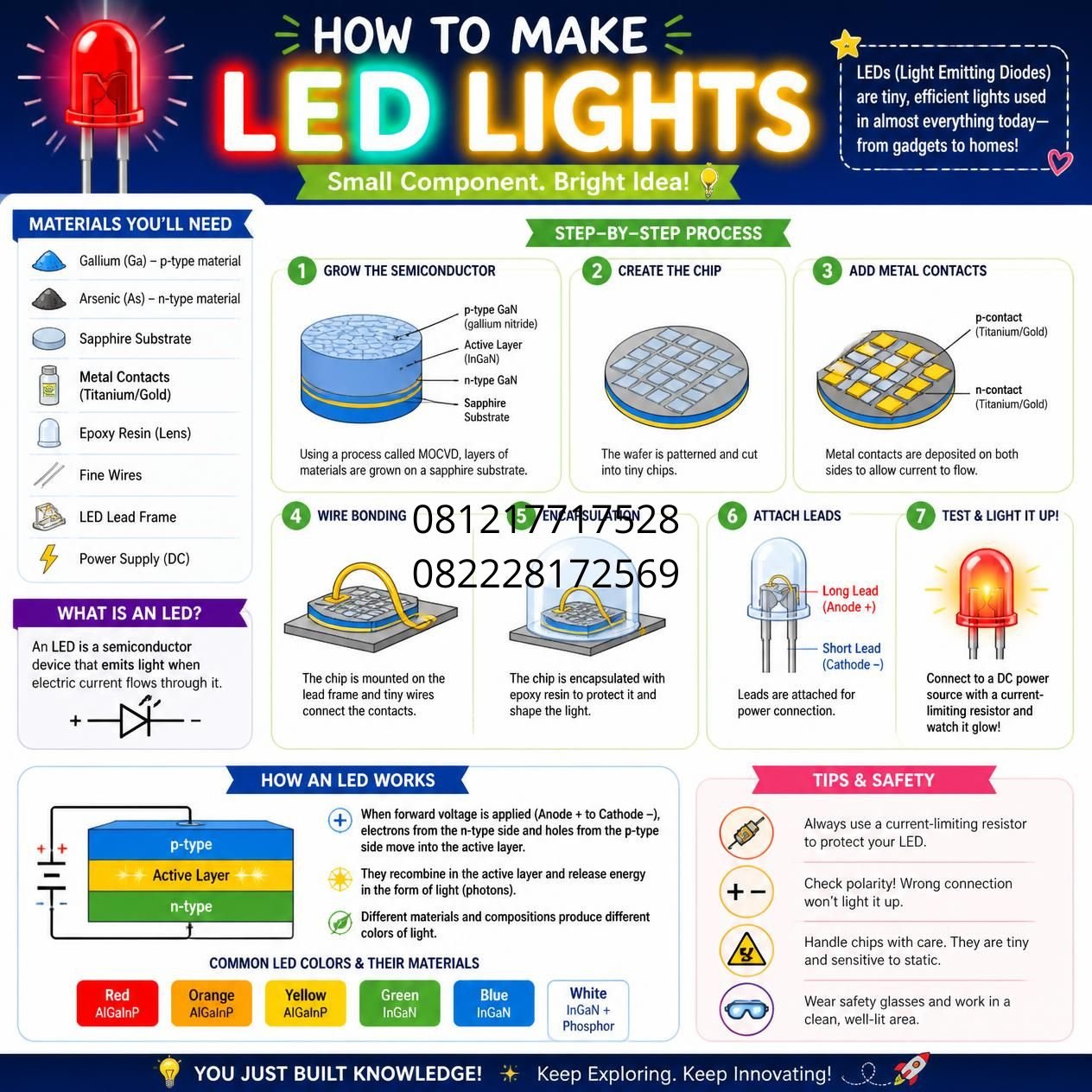 membuat lampu LED sendiri
