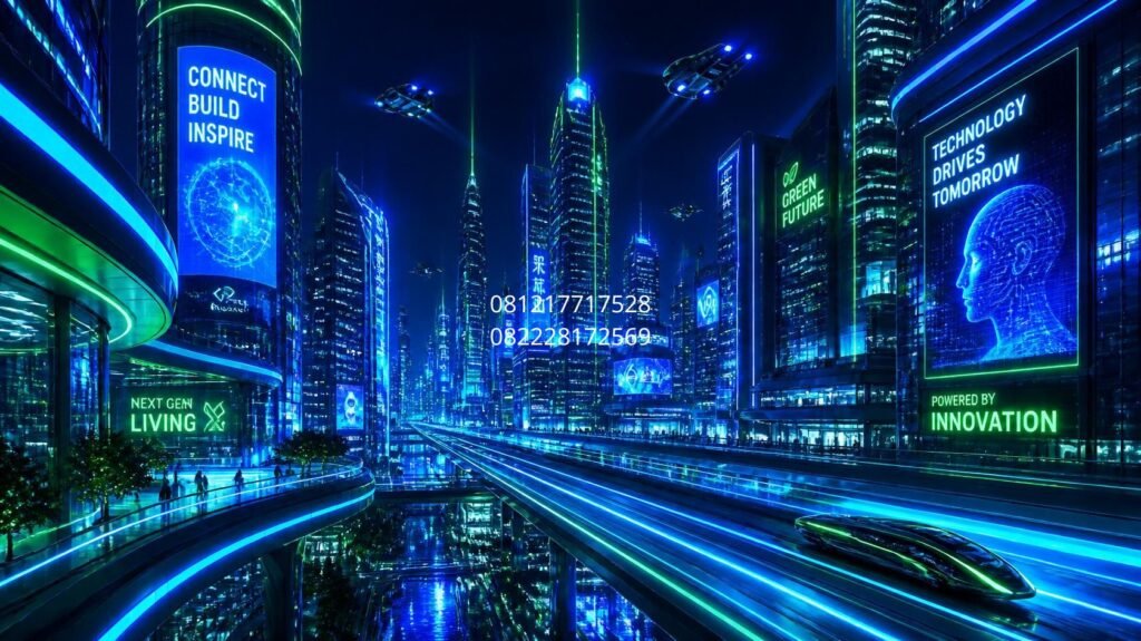 cara merangkai lampu LED