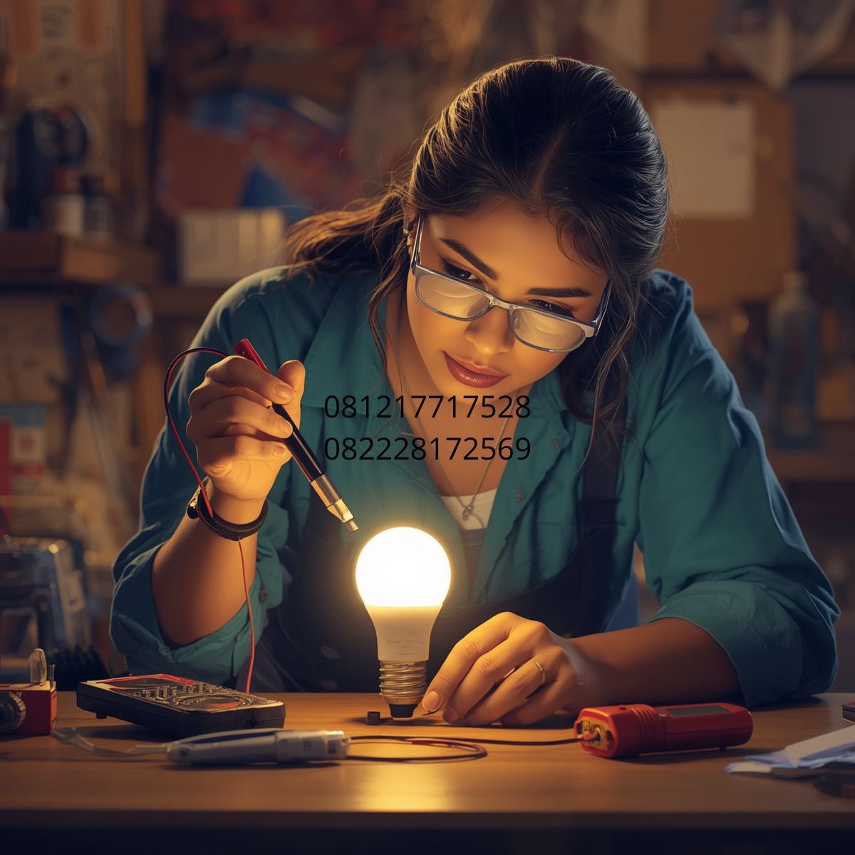 cara memperbaiki LED rusak
