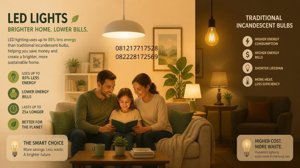 Mengapa Lampu LED Hemat Energi