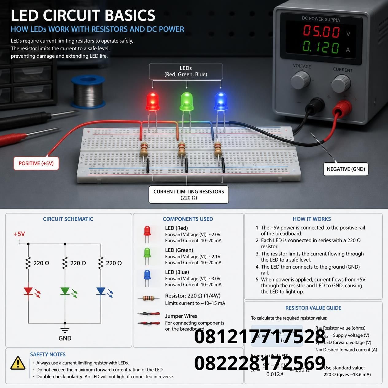 Lampu LED Tanpa Trafo