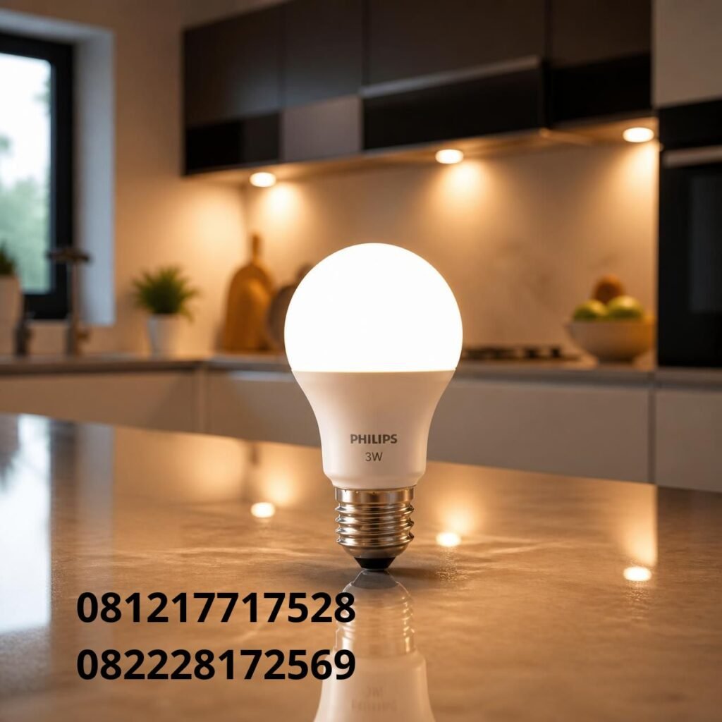 Lampu Philips LED 3W