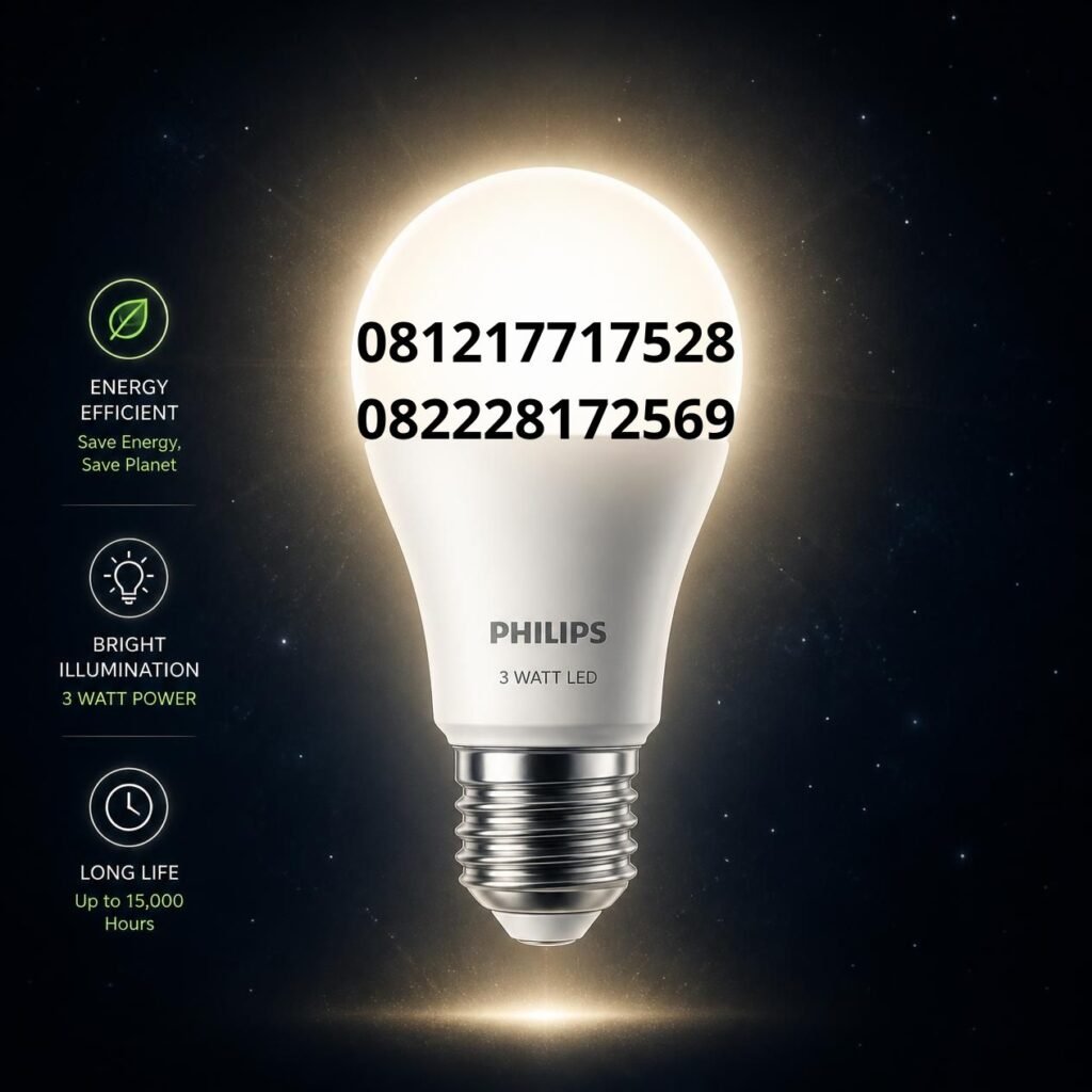 Harga LED Philips 3 watt