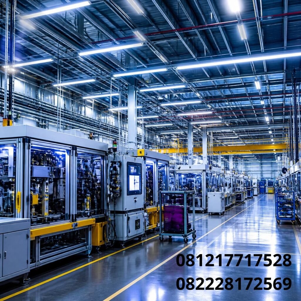 lampu LED untuk pabrik