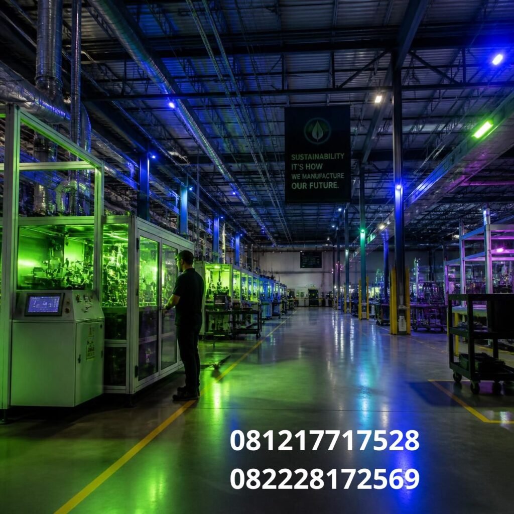 efisiensi lampu LED pabrik