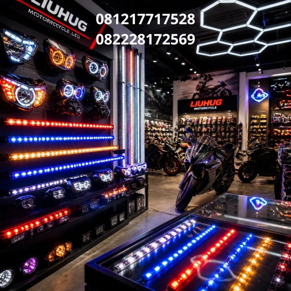 Lampu LED Motor Terang