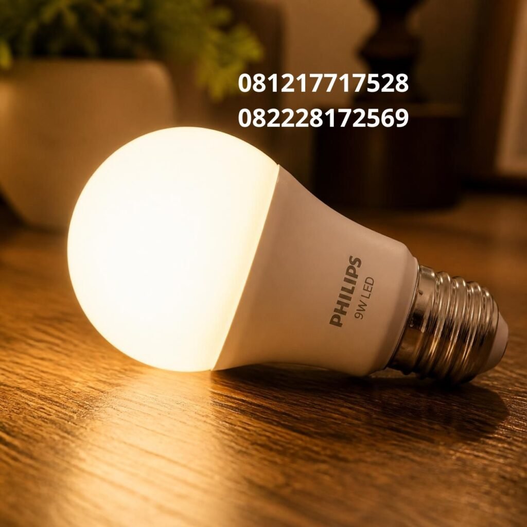 Lampu LED Philips 9 Watt