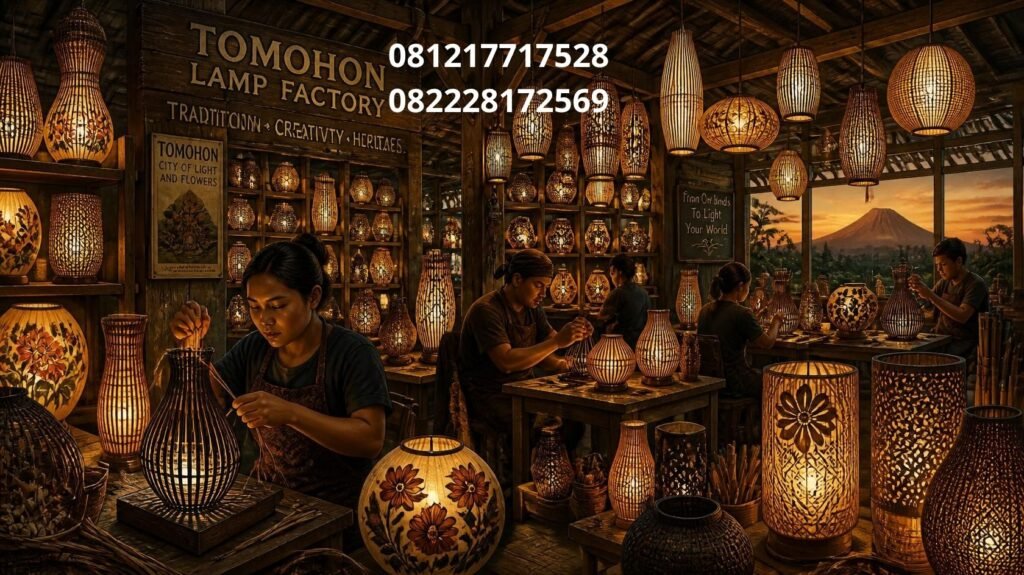 Pabrik lampu Tomohon