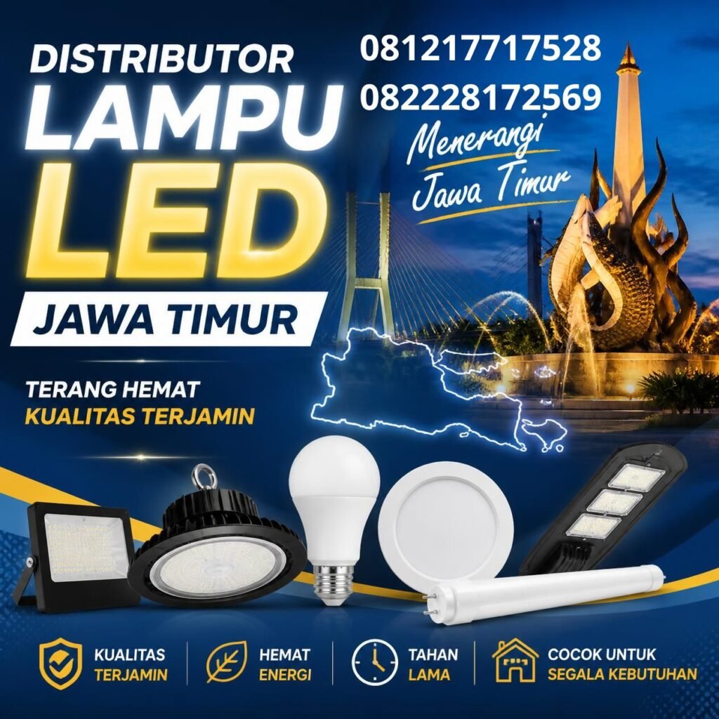 Distributor LED berkualitas Jawa Timur