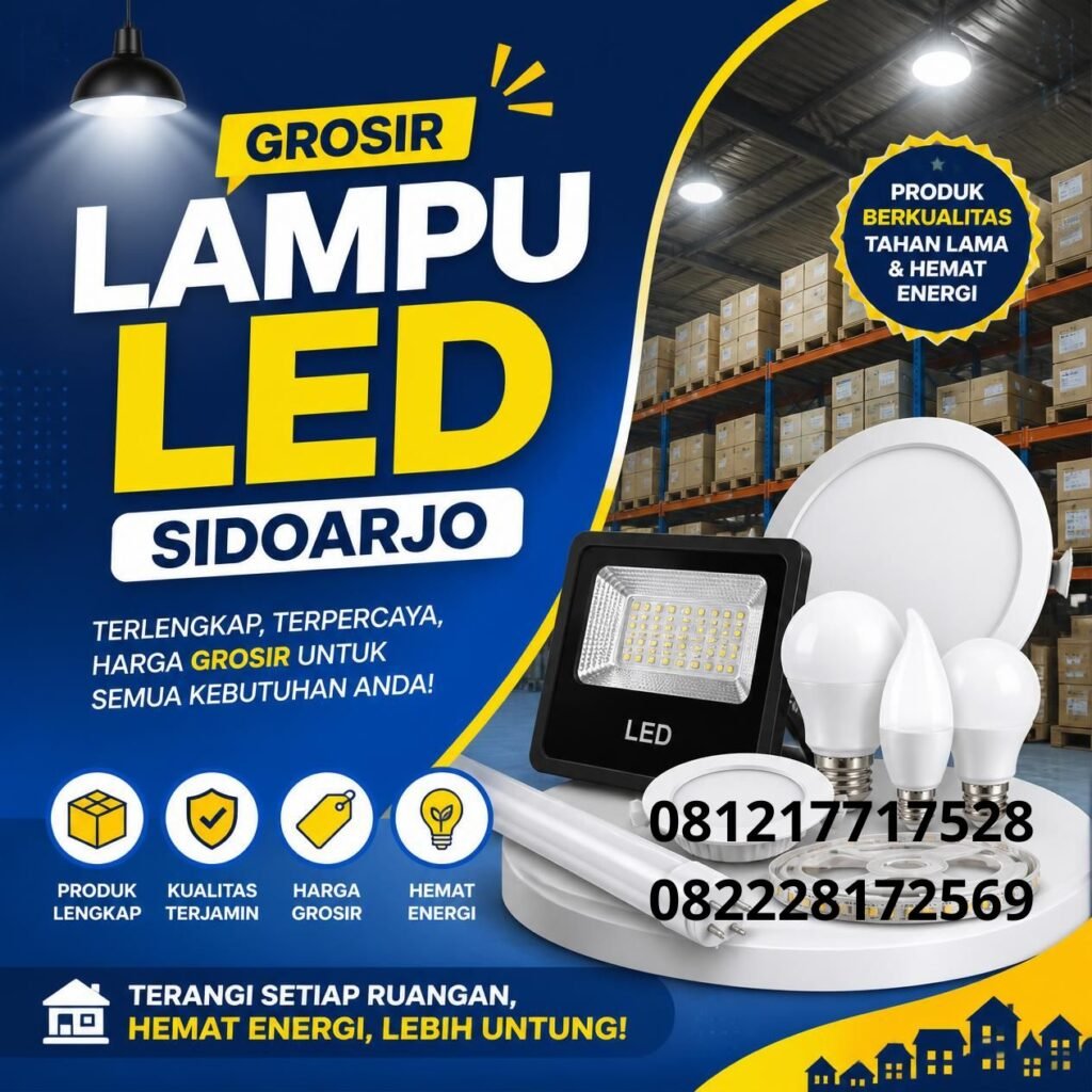 Distributor Lampu LED Sidoarjo 